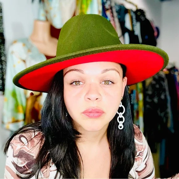 Cosmo Fedora Hat: Black - Picture 3 of 3